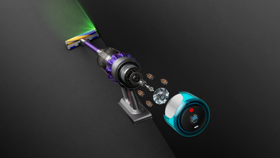 Aspiradora sin cables Dyson Gen5detect Absolute (Níquel/Morado)
