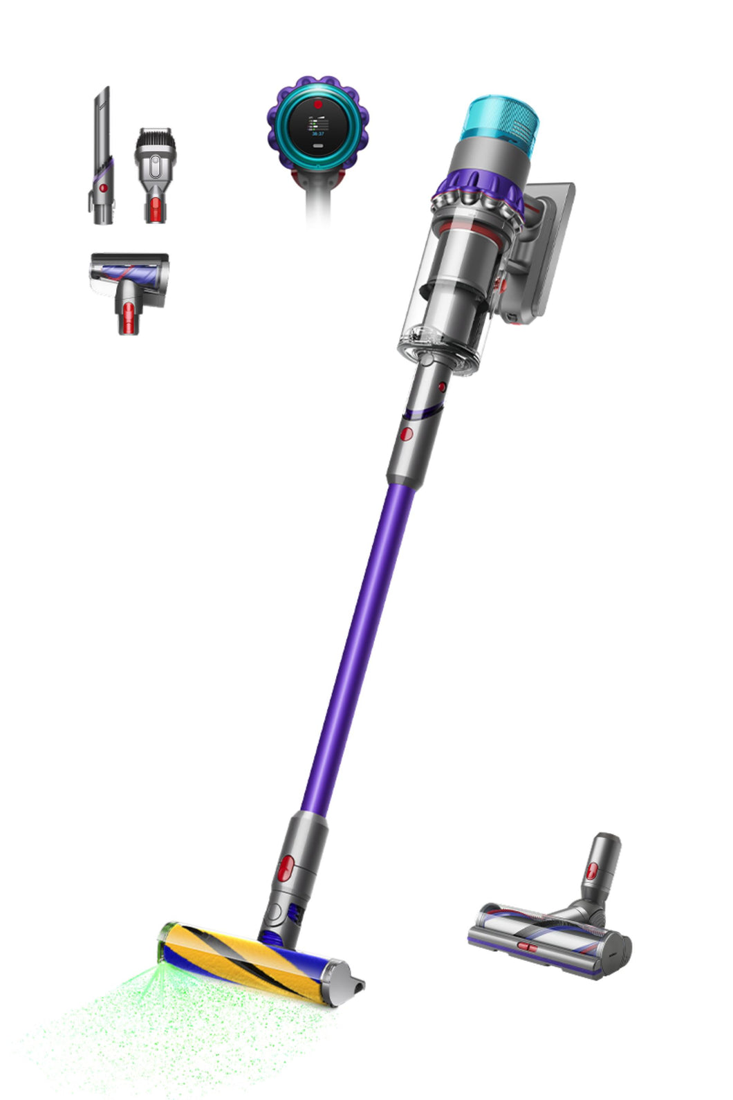 Aspiradora sin cables Dyson Gen5detect Absolute (Níquel/Morado)