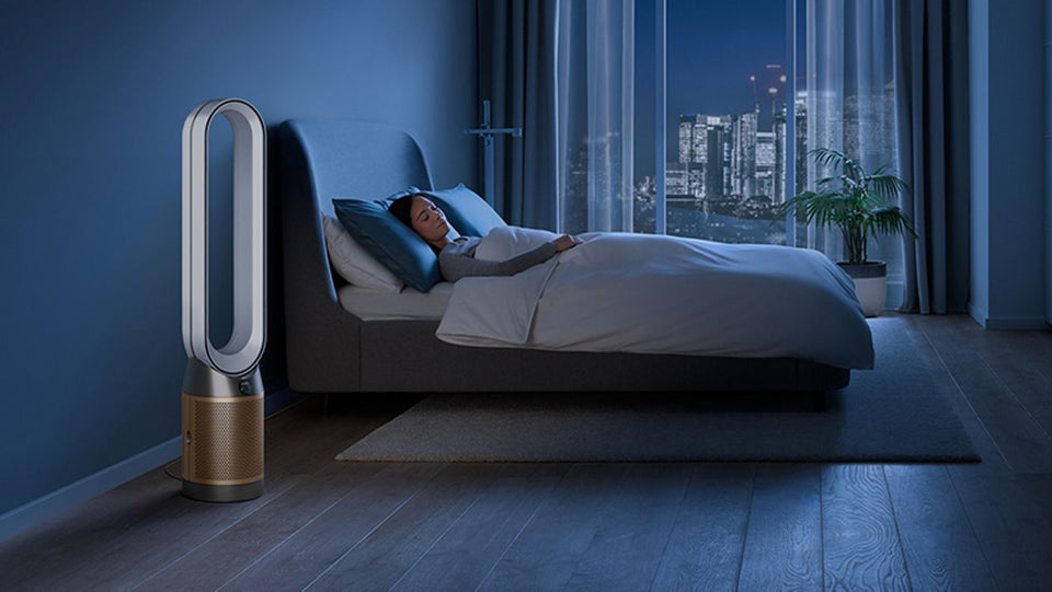 Purificador ventilador de torre Dyson Purifier Cool™ Formaldehyde TP09 Pro (Blanco/Dorado)