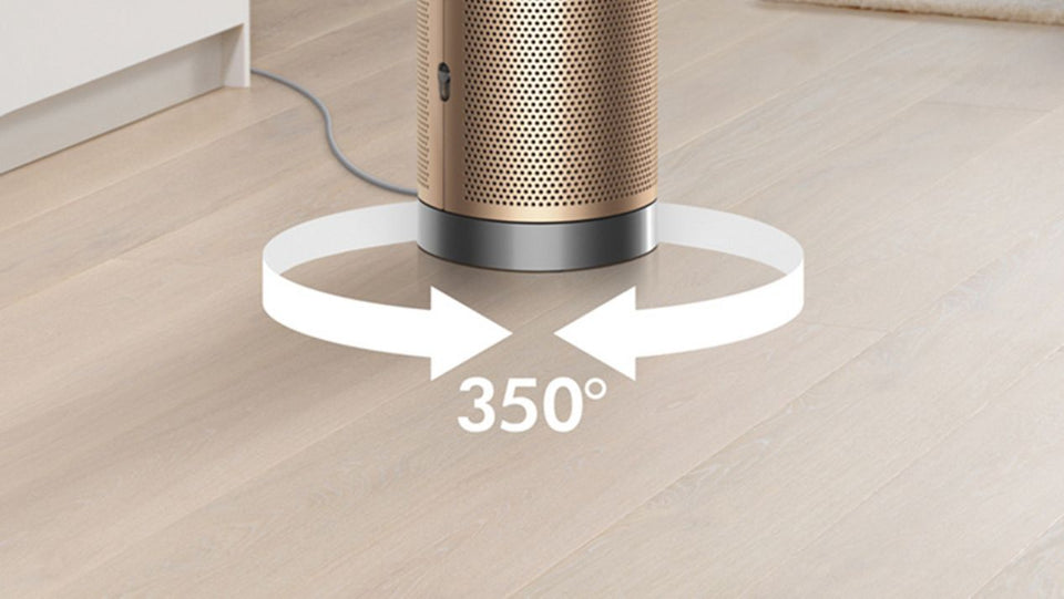 Purificador ventilador de torre Dyson Purifier Cool™ Formaldehyde TP09 Pro (Blanco/Dorado)